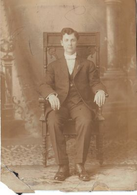 Jason's ancestor, John Kruska, in a portrait